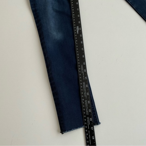Rag & Bone Women Low Rise Skinny Jean Sz 26 Blue Classic Stretch Raw Hem Modern - Picture 7 of 10